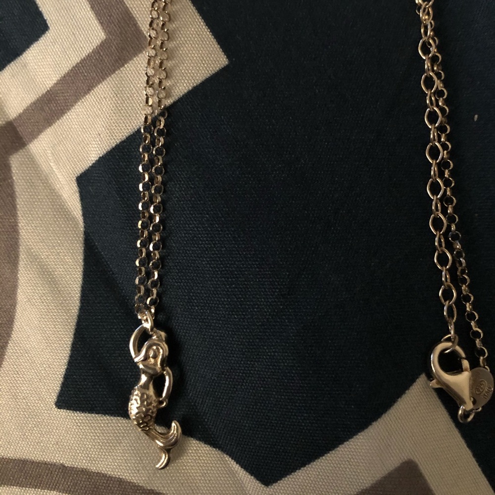 Dyadema Mermaid Sterling Silver Italy Necklace 925